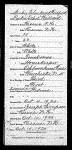 Marriage Registration of Archie and Ruby - side one