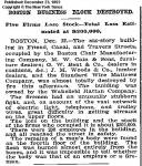 From the New York Times: Boston Business Block Destroyed