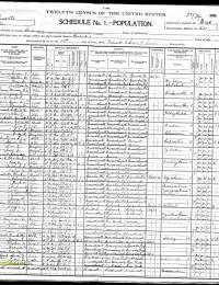 1900 US Federal Census, Gardner, MA